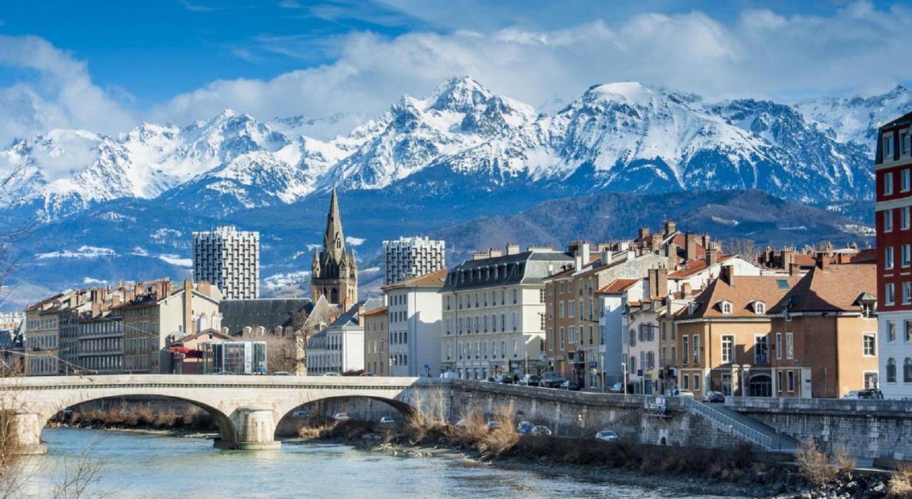 Le Valmy #1 - Cosy Studio - Grenoble Apartment Luaran gambar